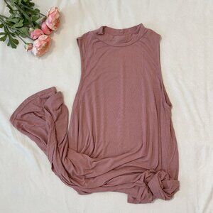 Forever21 Dusty Pink Tank Top Mini Dress
